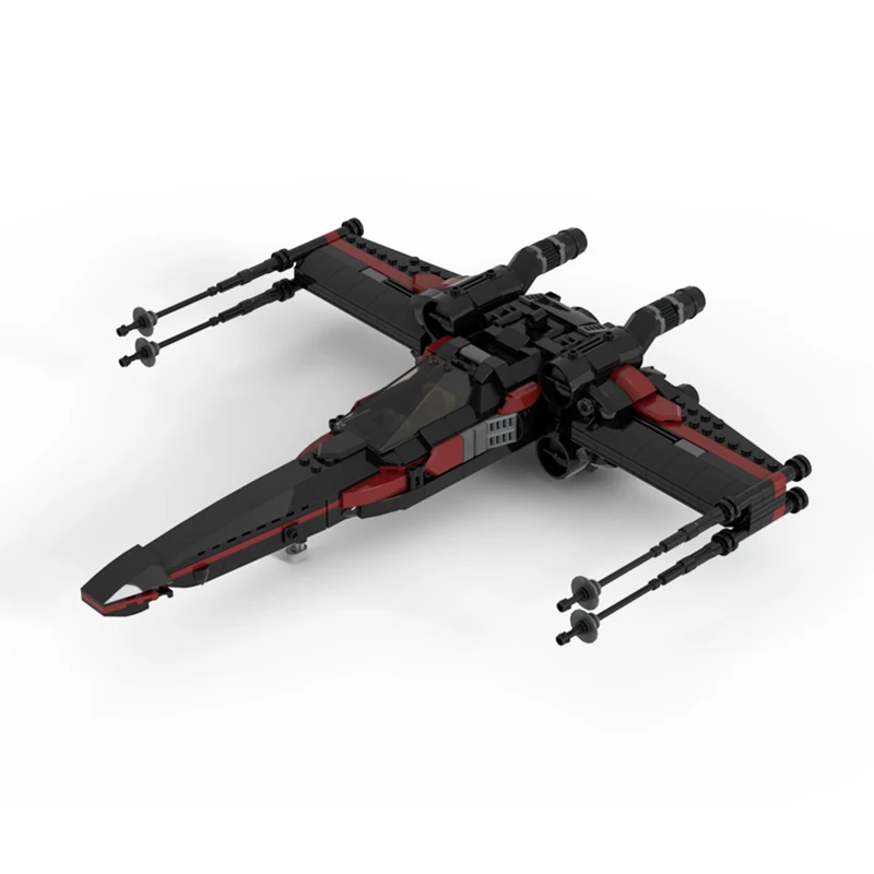 Space War MOC Xwing New Type Starfighters Building Block DIY Assemble Show Model Sets Children Christmas Toys Gifts