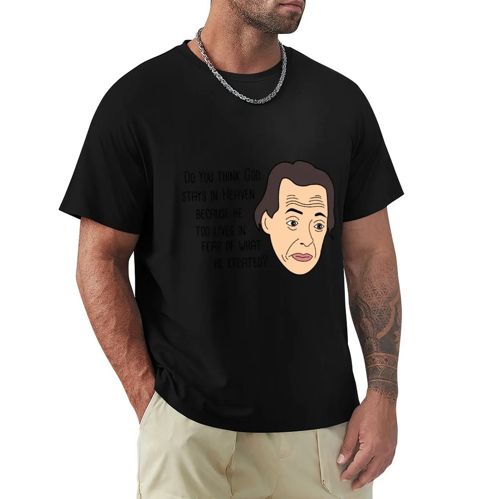Steve Buscemi God T-Shirt High Elasticity Sports Tee Shirt