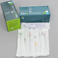 Micro cánula médica estéril, aguja fina 21G 22G 23G 25G 27G 38mm 50mm 70mm, cánula roma para rellenos dérmicos