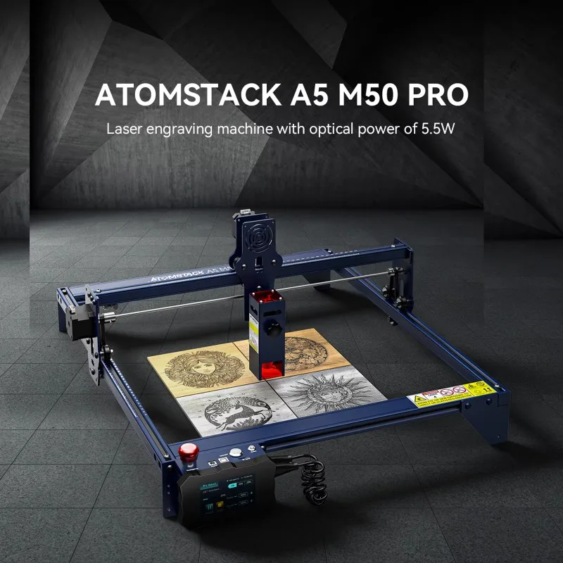 A5 M50 Pro Engraving Laser Marking Small Business Offline Portable Laser Cutting Machine for Steel Metal Jewelry Wood