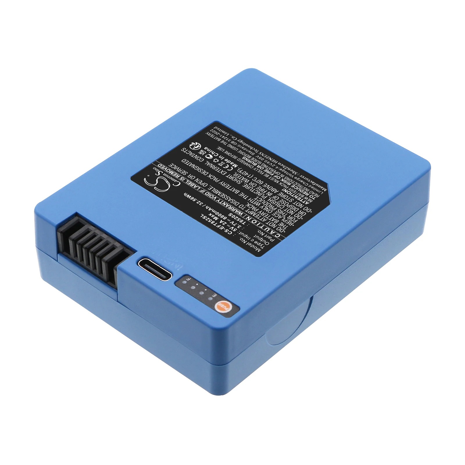 CS Replacement Battery for Eufy E330,S230 3-in-1 Video Smart Lock and Smart Drop,S330,S330 eufyCa PN:T8520S 8800mAh / 32.56Wh