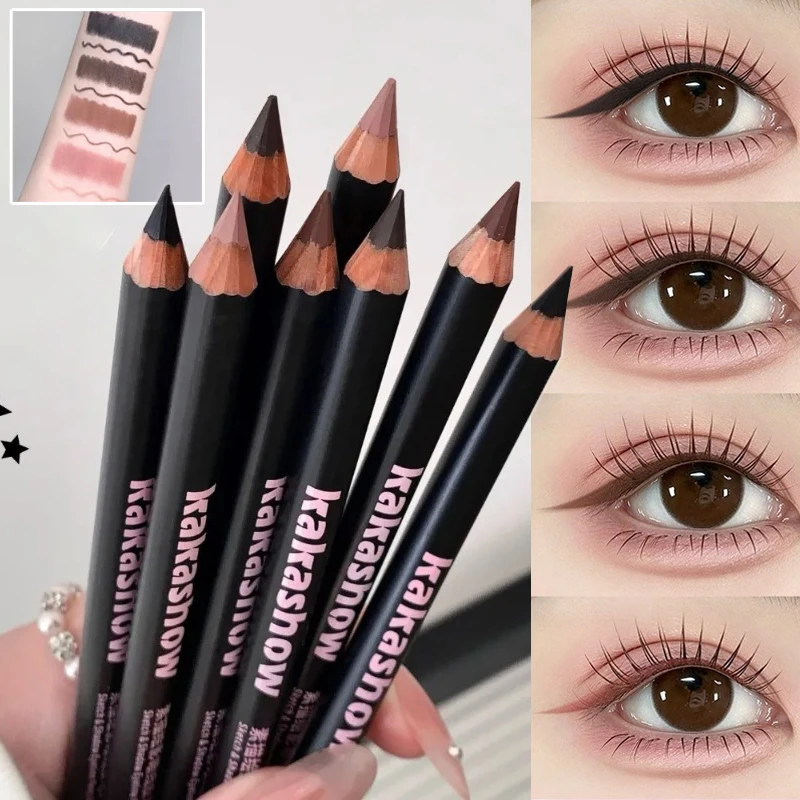 4-Color Gel Eyeliner Aegyo Sal Pencil Nude Pink Lying Silkworm Long Lasting Natural Lower Lash Line Eyes Makeup Highlighter Pen