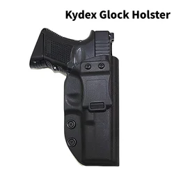 Funda de almacenamiento para pistola Glock 17, 19, IWB Kydex G19, funda de transporte oculta, Compatible con G17, 26, 32, 44, 45, accesorios de generación