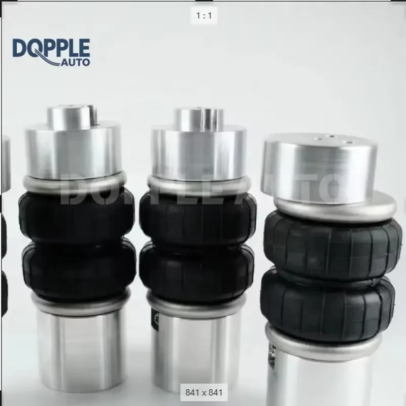 Universal Air Bags Air Suspension Kit Pneumatic Bag Shock Absorber for W140 W205 W211 with Aluminum Flange