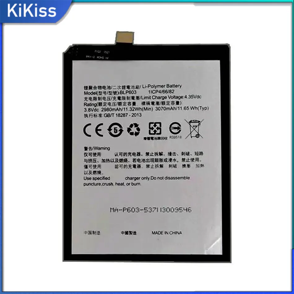 

Long-Lasting For Oppo R7S R7MS R7ST BLP603 Mobile Phone Battery Lightweight 3000Mah