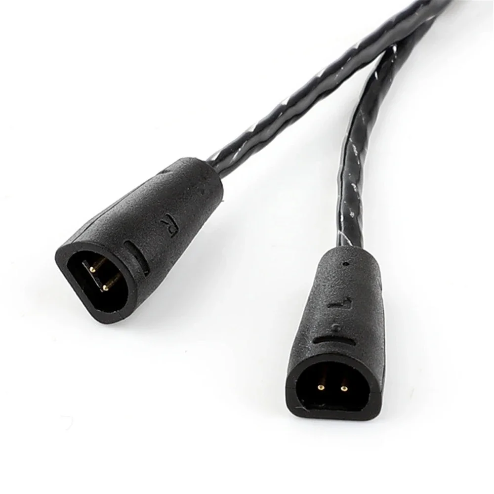 Cable de Audio estéreo de repuesto OFC, Cable de extensión de música para auriculares Sennheiser IE80 IE8I IE8