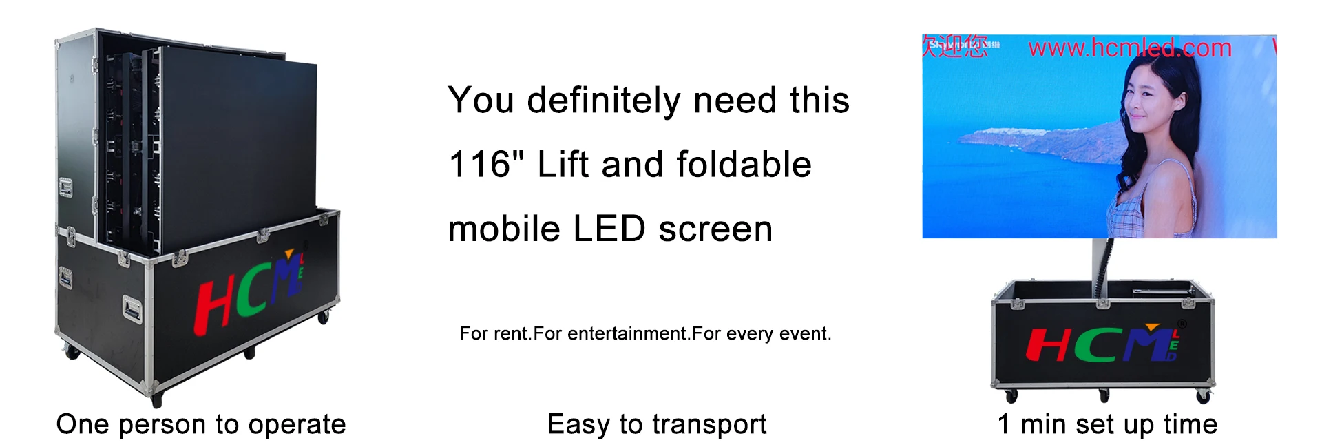 شاشة عرض LED ملونة كاملة P6 خارجية مع ألواح شمسية وبطارية 1000 شمعة في المتر المربع وضمان لمدة 5 سنوات للمقطورات #5