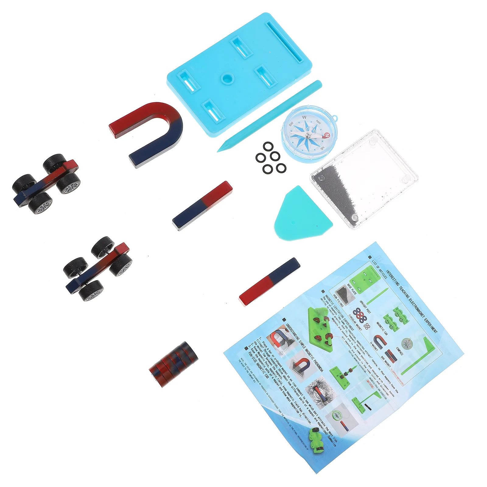 Toy Magnet Science Project Supplies Magnetism Kits Educational Magnetic Force Kids Toys Device Pupils