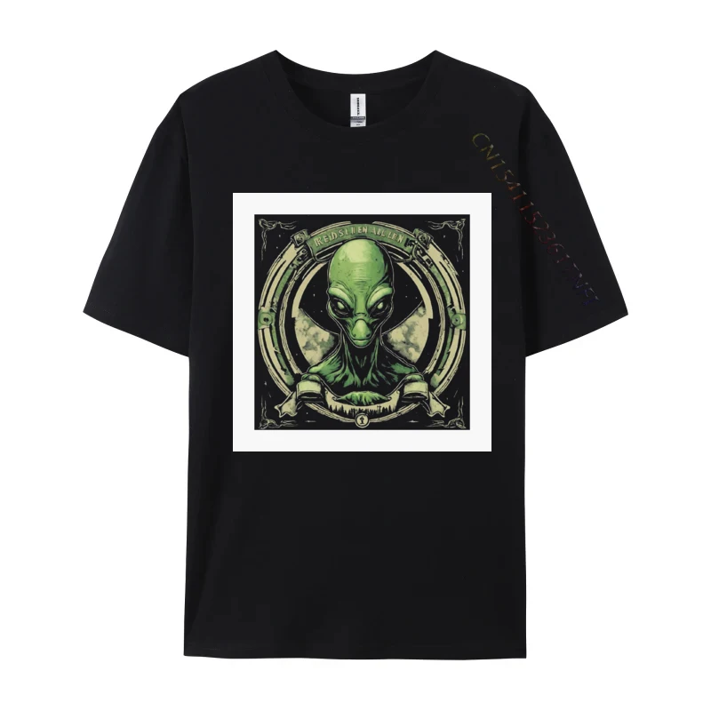 

Ethereal Emissary Alien T-Shirt New Design Boy T Shirt Brand New Funny Alien Tee For Guys Black Graphic T Shirts