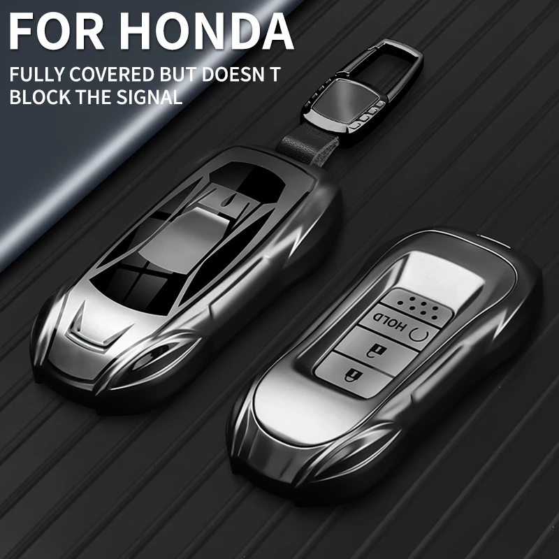 TPU Unique Sports Car Styling Funda Llave For Honda CRV Jade Freed Odyssey BRV BR-V HRV HR-V Fit Lucky Vezel City Civic Jazz