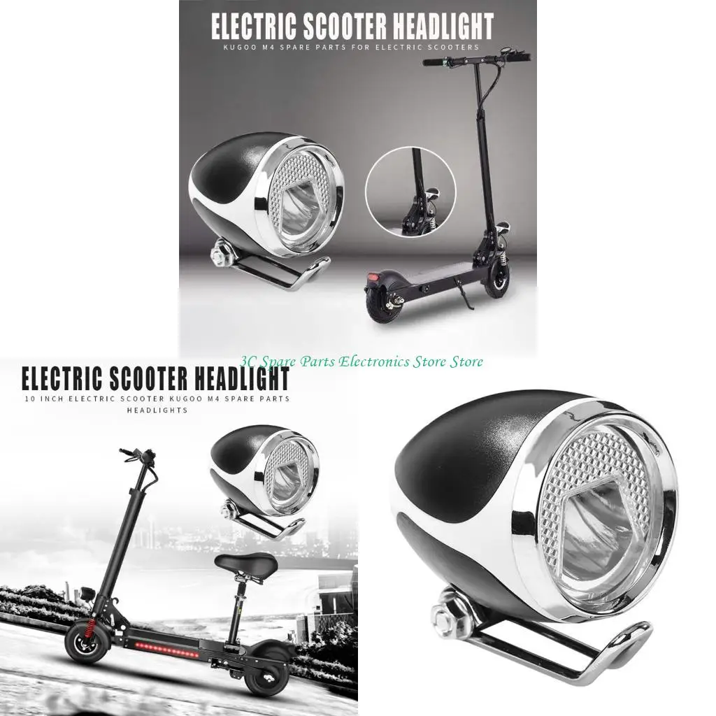 

SZ 10-дюймовая передняя фара для электронного скутера, подходит для деталей самоката Kugoo