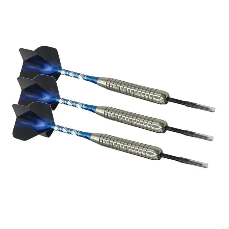 

3PCS/SET Professional Steel Tip Darts Set 22Grams Metal Darts Set Pet Pet Flight Portable Tools с алюминиевыми валами