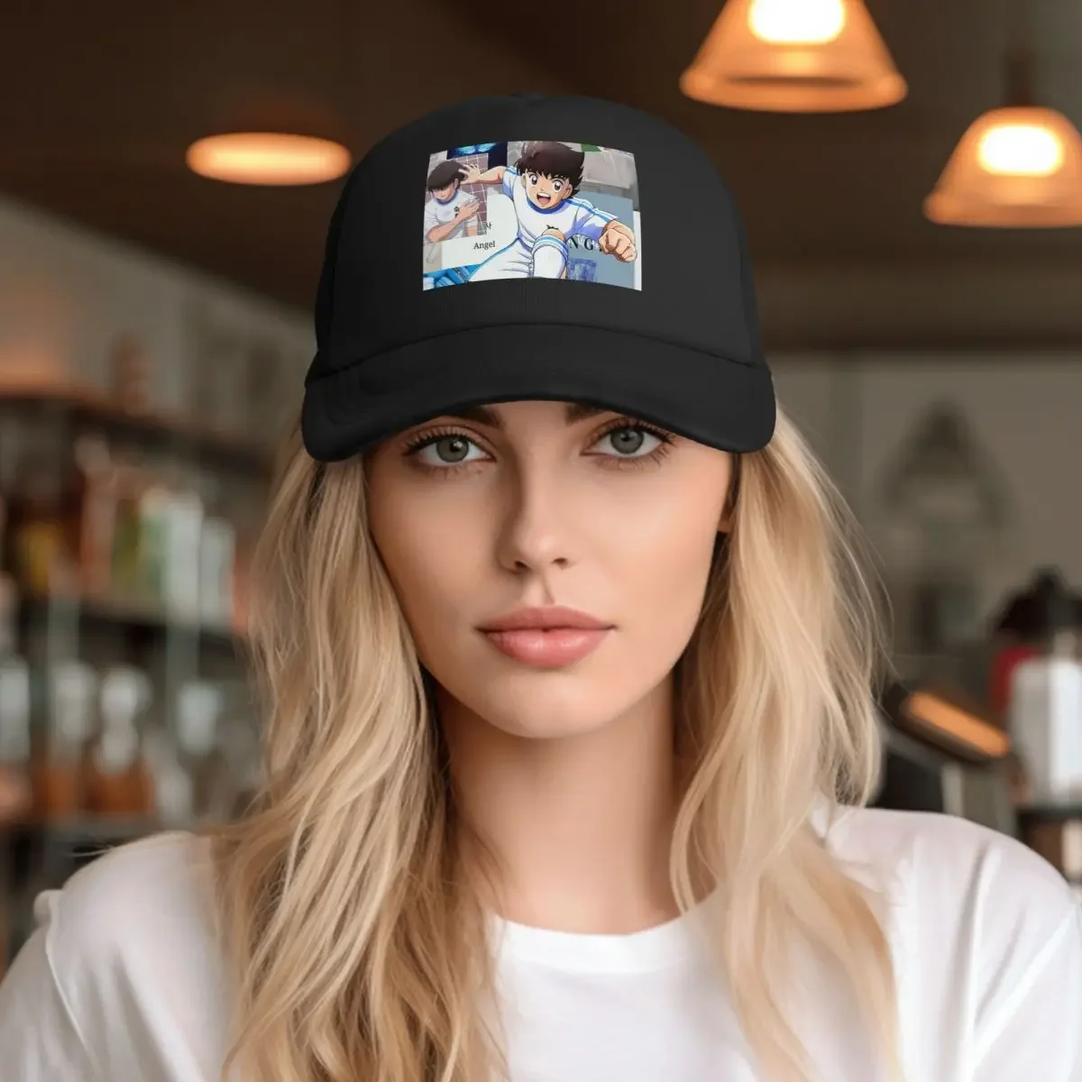 Ozora Oliver Atom Capitan Tsubasa Mesh Baseball Caps Snapback Fashion Baseball Hats Breathable Casual Casquette Outdoor