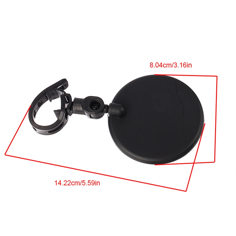 

Горячая Распродажа, НОВЫЕ монолитные съемные велосипедные зеркала заднего вида 8 см, аксессуары для безопасности руля для шоссейных и горных велосипедов