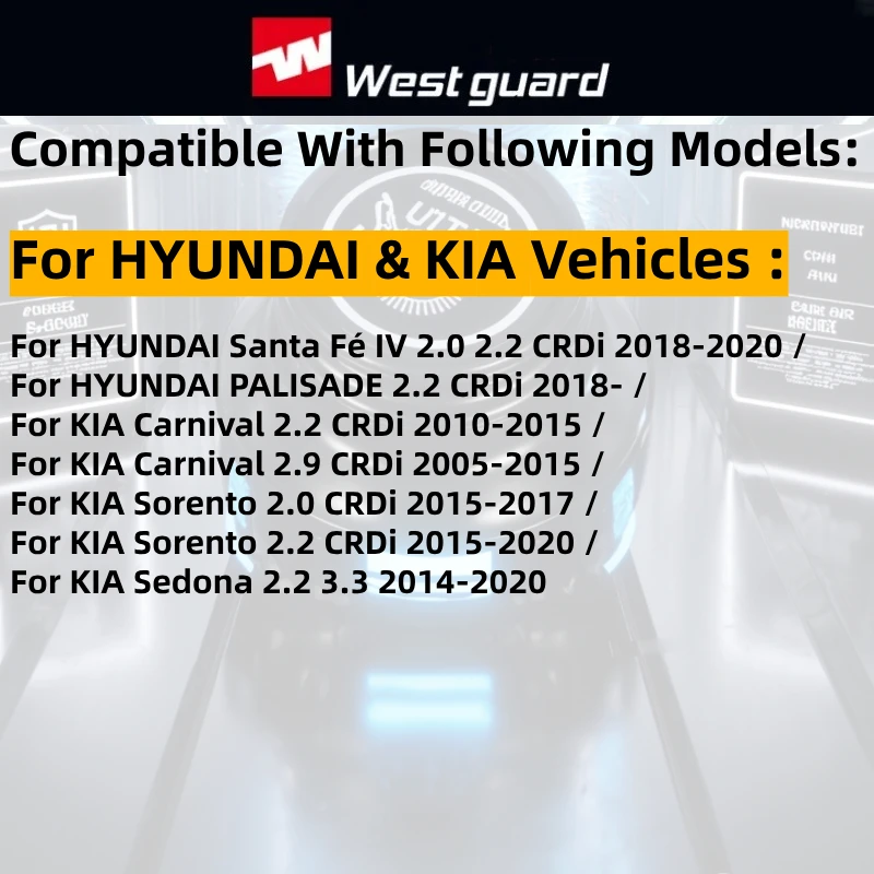 WESTGUARD MA5410 Air Filter For HYUNDAI Santa Fé IV 2.0 2.2 CRDi KIA Carnival(YP) Sorento III 28113-A9200 28113-A9200AS C30027