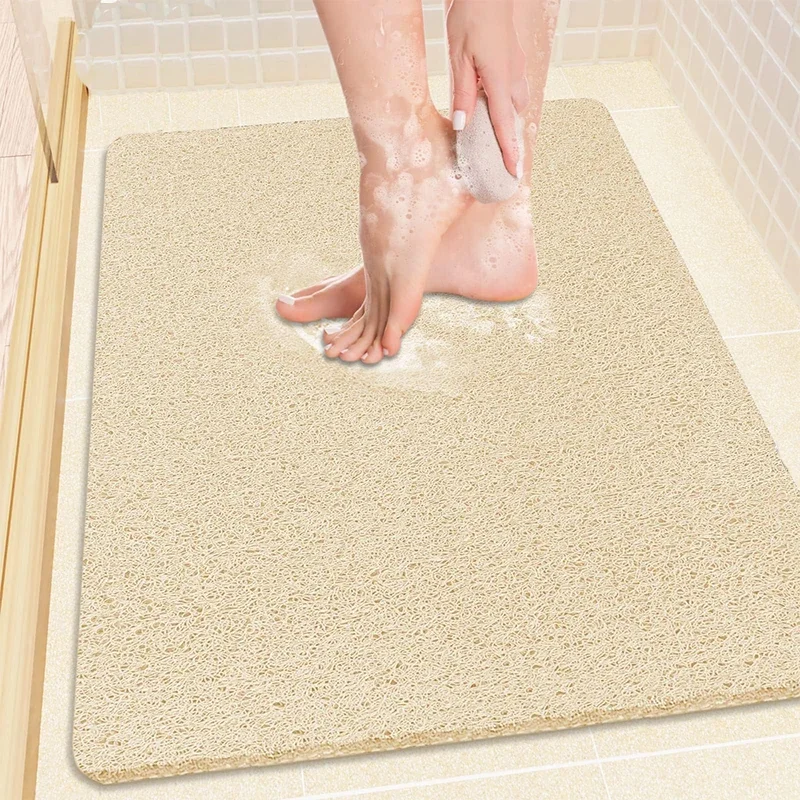 2026 Bath Mat Customized Absorbent Anti-slip Safety Bathtub Shower Mat Comfy Non-Slip Bathmat
