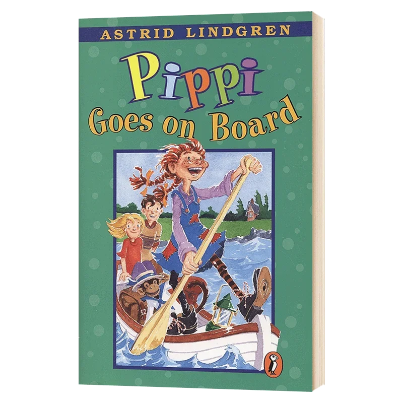Pippi Goes on Board, Children's books aged 7 8 9 10 English books, Fairy tale novel 9780140309591