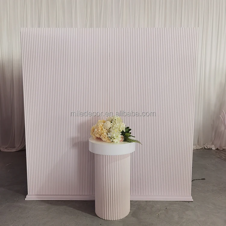 Wedding Supplies Stage Decoration Acrylic Wall Backdrop Stand Display For Wedding