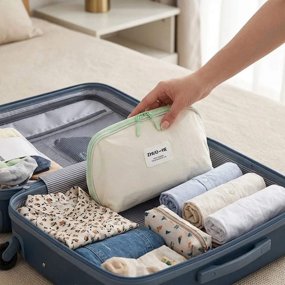 Multi-purpose Underwear Storage Bag Compression Function Portable Clothing Storage Bag Three-in-One Set Lightweight
