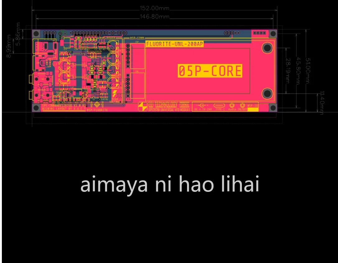 Surenoo 6.1 Inch 256X48 VFD Phosphor Screen Graphic Dot Matrix LCD Display Module Supports Arduino STM32 Development