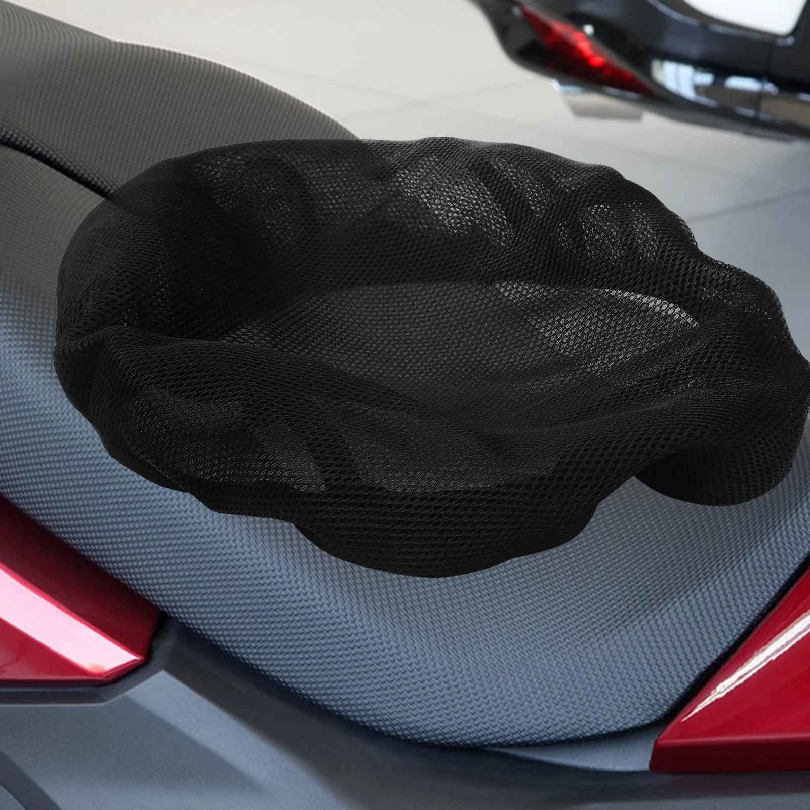 

Motorcycle Seat Cover Breathable Durable Motorbike Cushion Cover Comfortable Motorcycle Seat Protector Motorbike Accessory