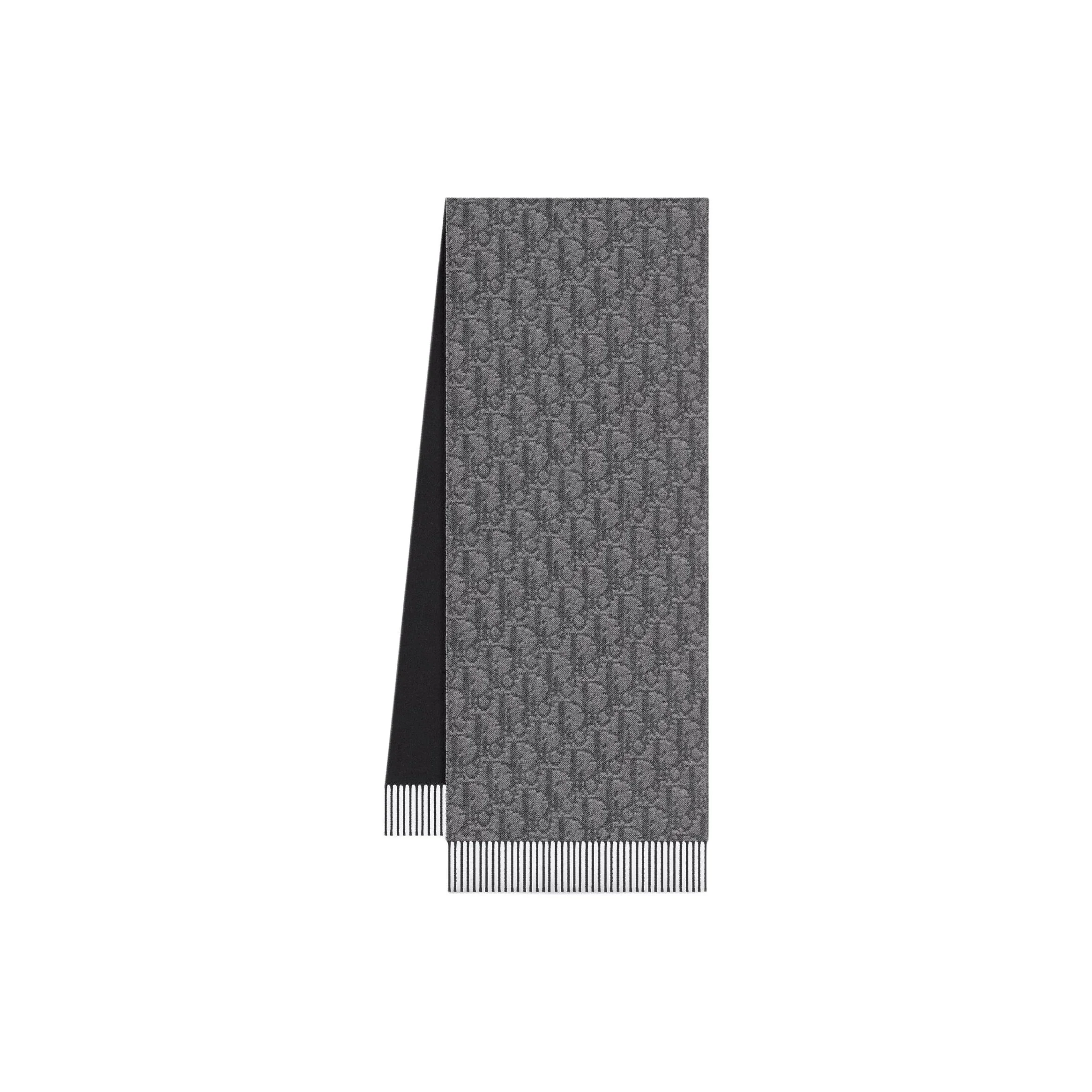 

DIOR Cashmere Knit Scarves Unisex Gray/Black 19E0001A0537C8