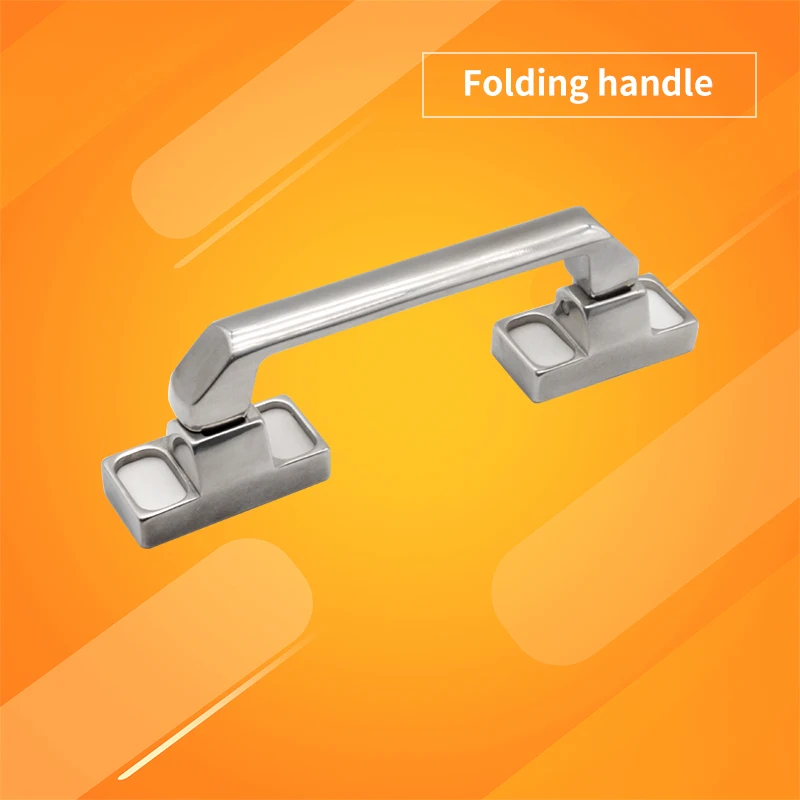 Stainless Steel Folding Handle Heavy-Duty Tools Instruments Machinery Industrial Equipment Cabinet Mobile Handle LS506 -6