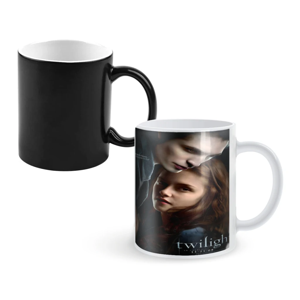 Twilight Ceramics Coffee Mug Thermal Color-changing Birthday Gift Back To School Mug