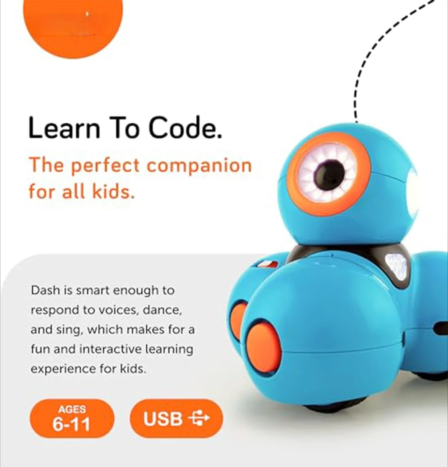 Coding Robots for Kids 6+ - Voice Activated STEM Robot Toys - Interactive, Educational & Programmable