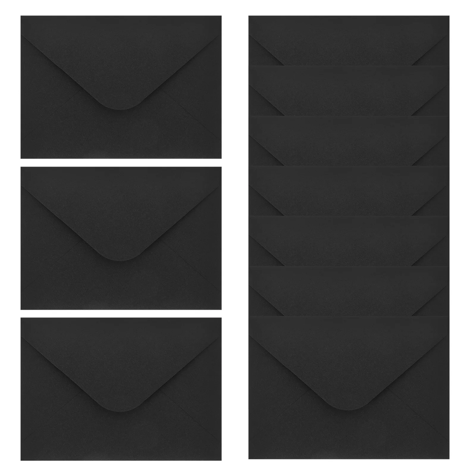 

10pcs Storage Envelope Organizer Accessory Cash Budgeting Compact Triangular Flap Binder Pockets Office Supplies Money