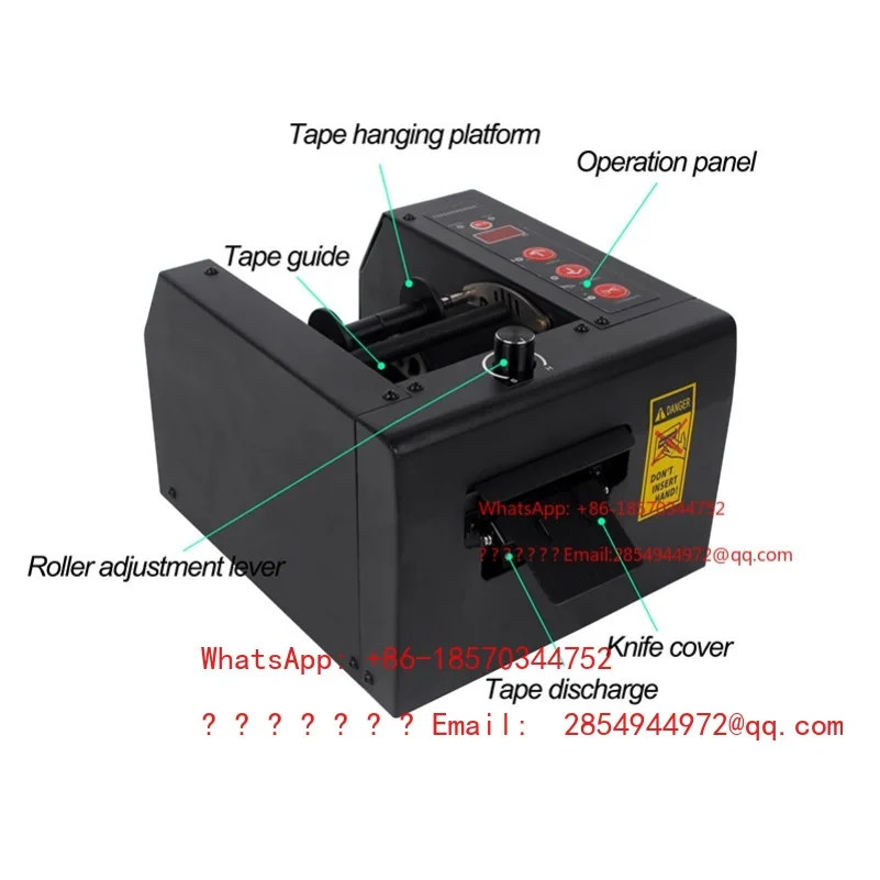 2026  Manufacturer direct ZCUT-150/80 protective film cutting machine 150MM automatic film cutting machine cutter