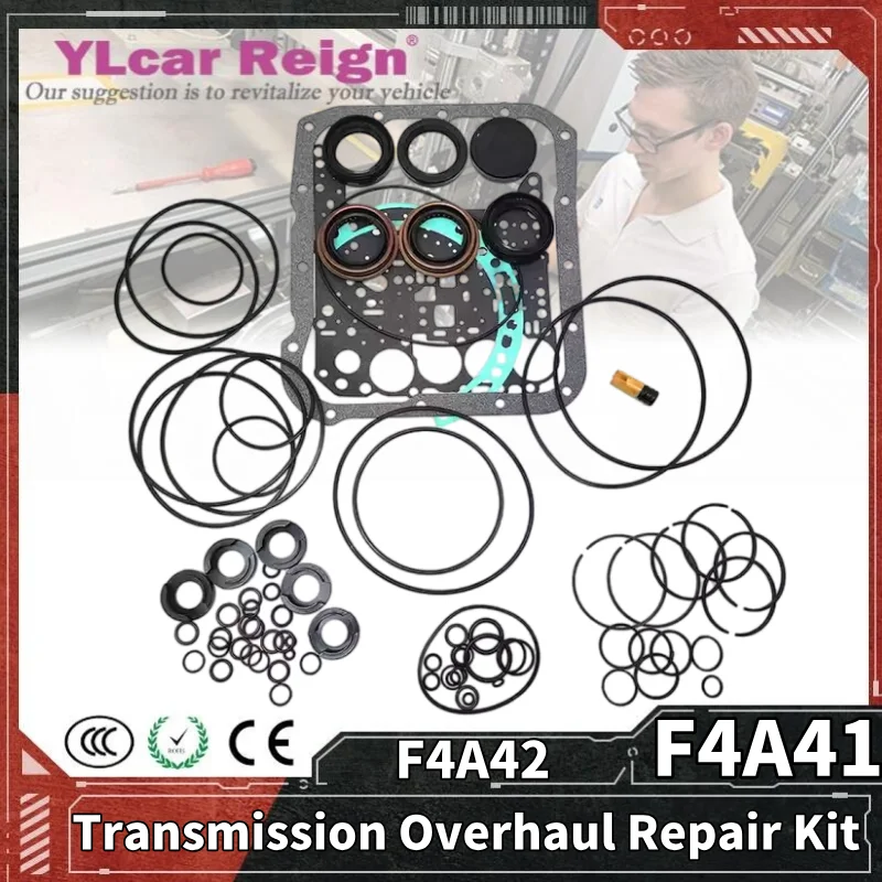 F4A41 F4A42 F4A4B Automatic Transmission Gearbox Overhaul Repair Kit Gasket Oil Seal For Hyundai Kia Mitsubishi Car Accessories