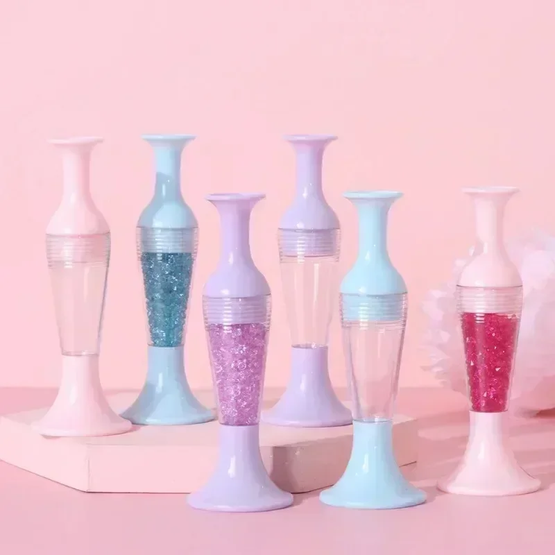 Sewing Accessories Flower Pot Shape Crystal Point Drill Pen Diamond Painting Tool 5D Diamond Painting Standable Craft Storage