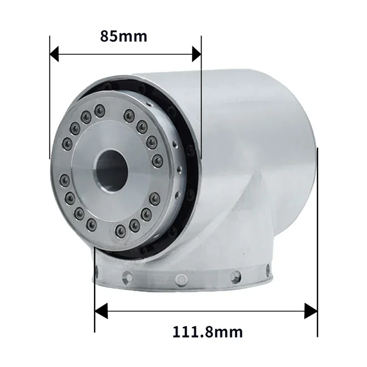 80mm Robot arm actuator frameless servo motor with harmonic drive motor for Automation