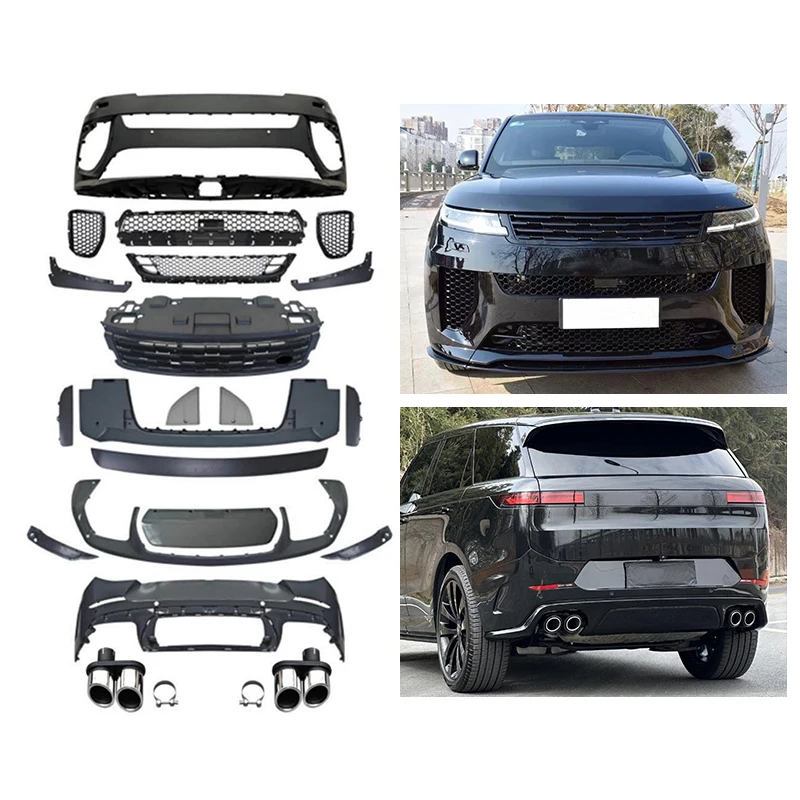 2023-2026 Car Modification Upgrade Front Bumper Grille Grille Grille Mudguard Body Kit for Range Rover Sport