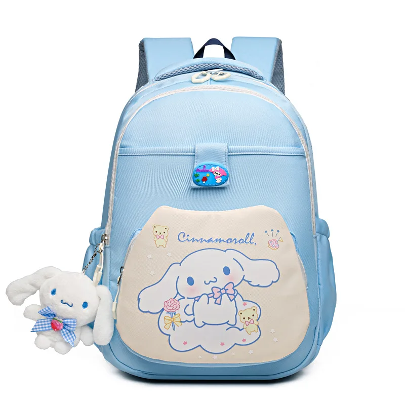 

Sanrio Anime Kuromi My Melody Hello Kitty Backpack Large Capacity Schoolbag Cute Cartoon Shoulder Bag Gift
