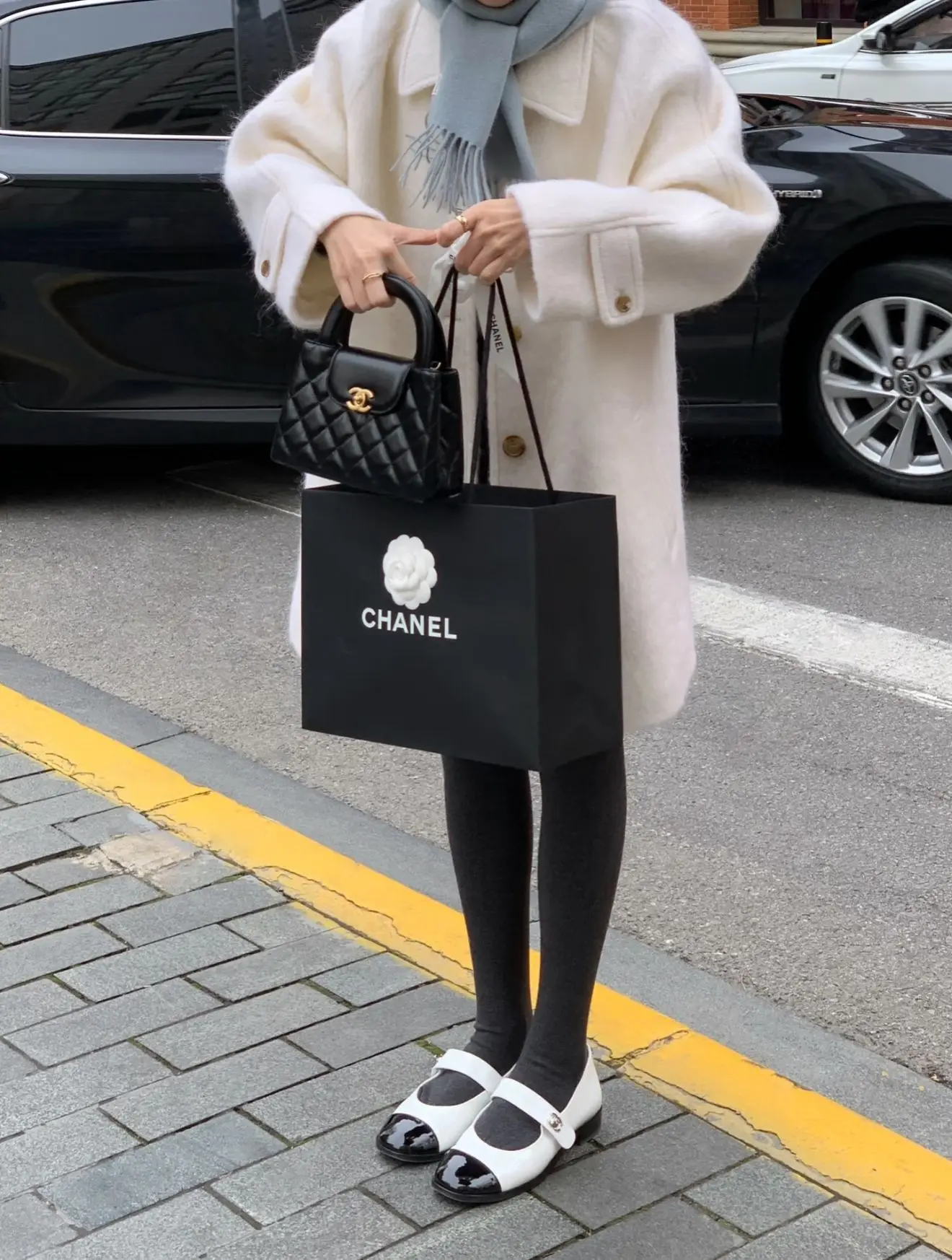 Dongda Gate Women's Long Wool Coat Soft Texture Loose Fit Turn-down Collar Gentle Sle Online Exclusive Winter Outerwear