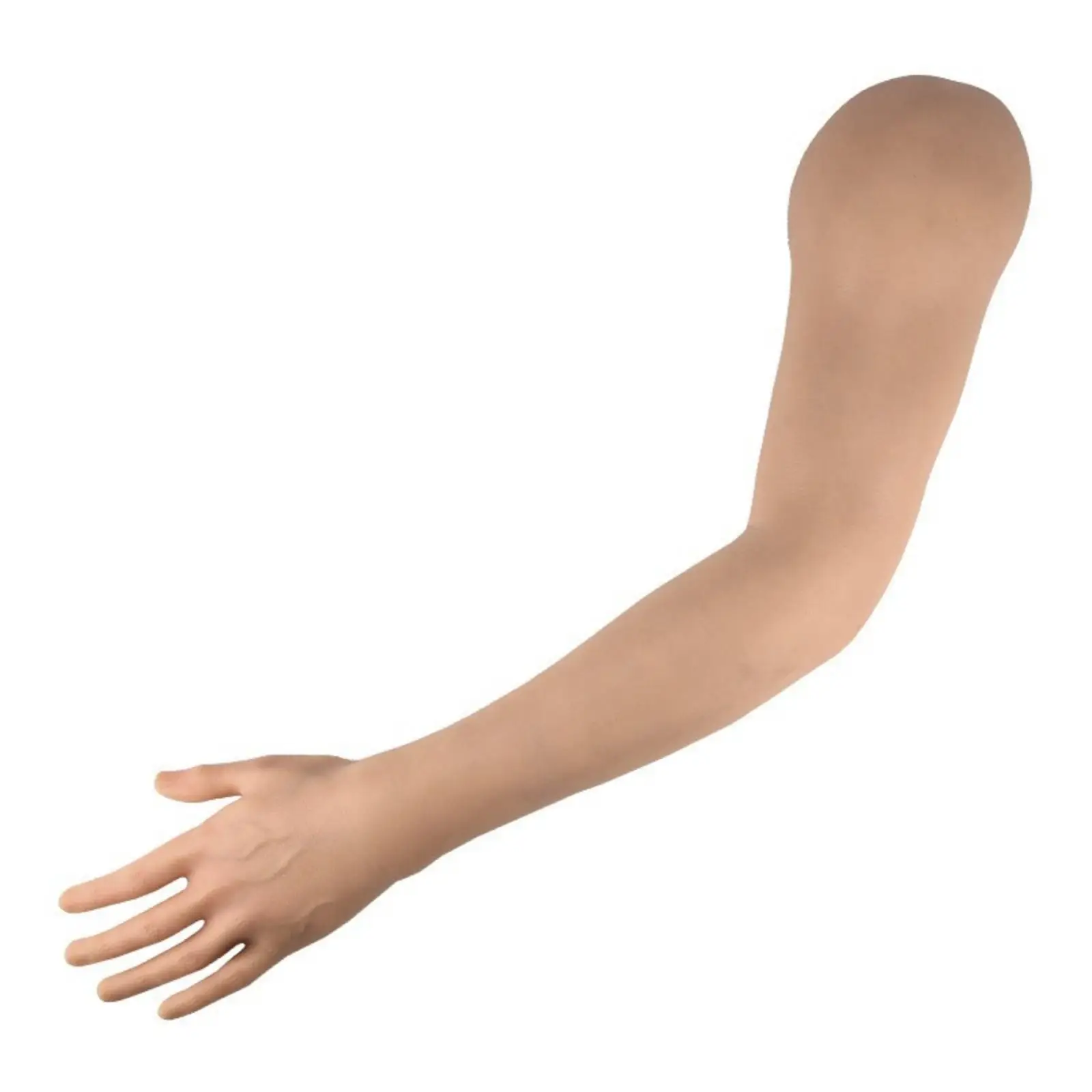 Heavy Duty Fake Arm for Tattoo Practice with Movable Joints and Lifelike Silicone Finish for Studio Display