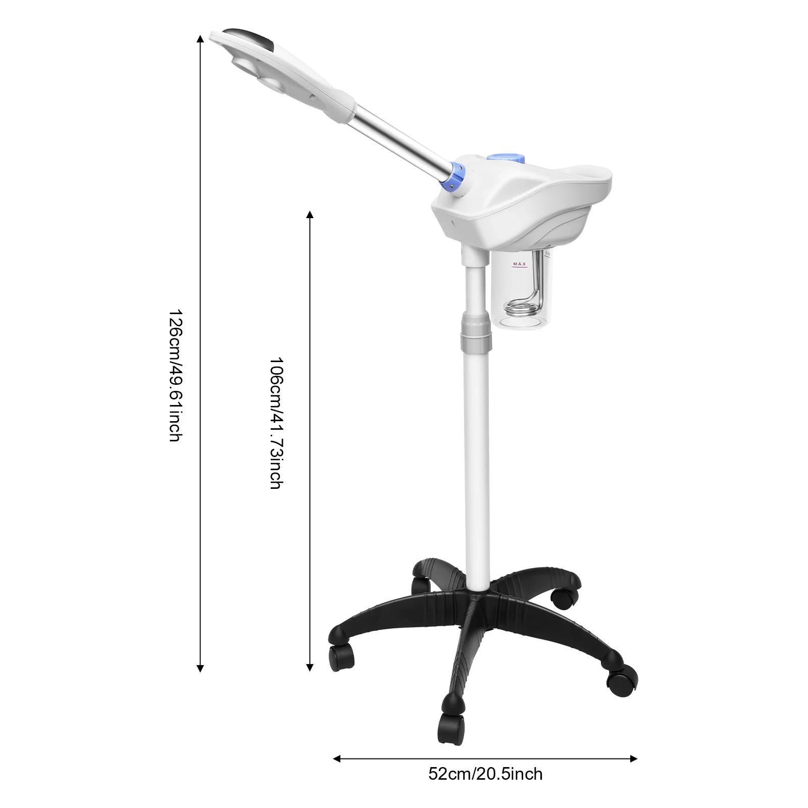 Beauty Spray Machine Hydration Herbal Skin Care Ozone Beauty Universal Wheels Warm Steam Skin Hydrated Cleansing Salons Spa — zdjęcie 7