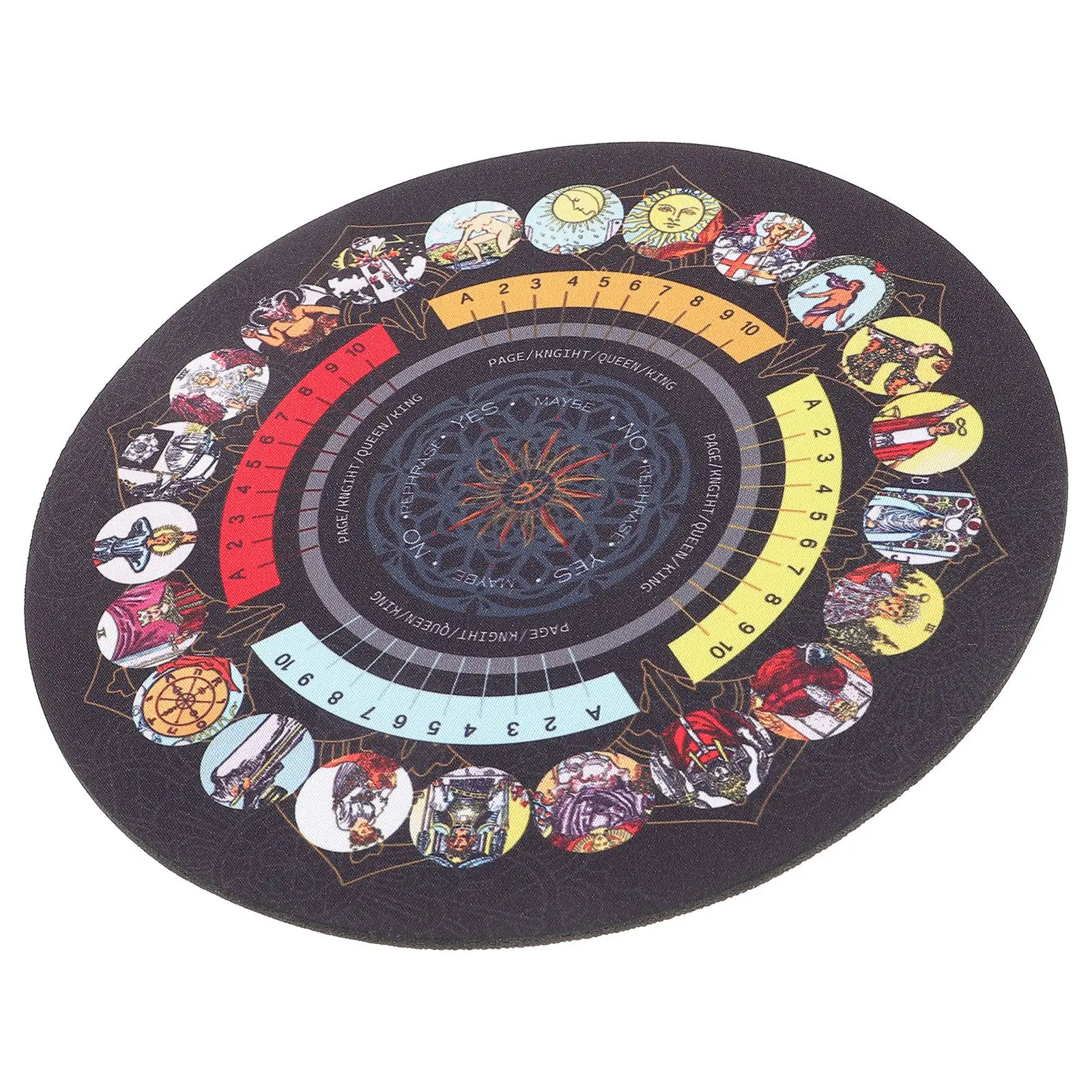 

Tarot Card Altar Mat Rubber Accessories Divination Table Cloths Pad Simple Mats