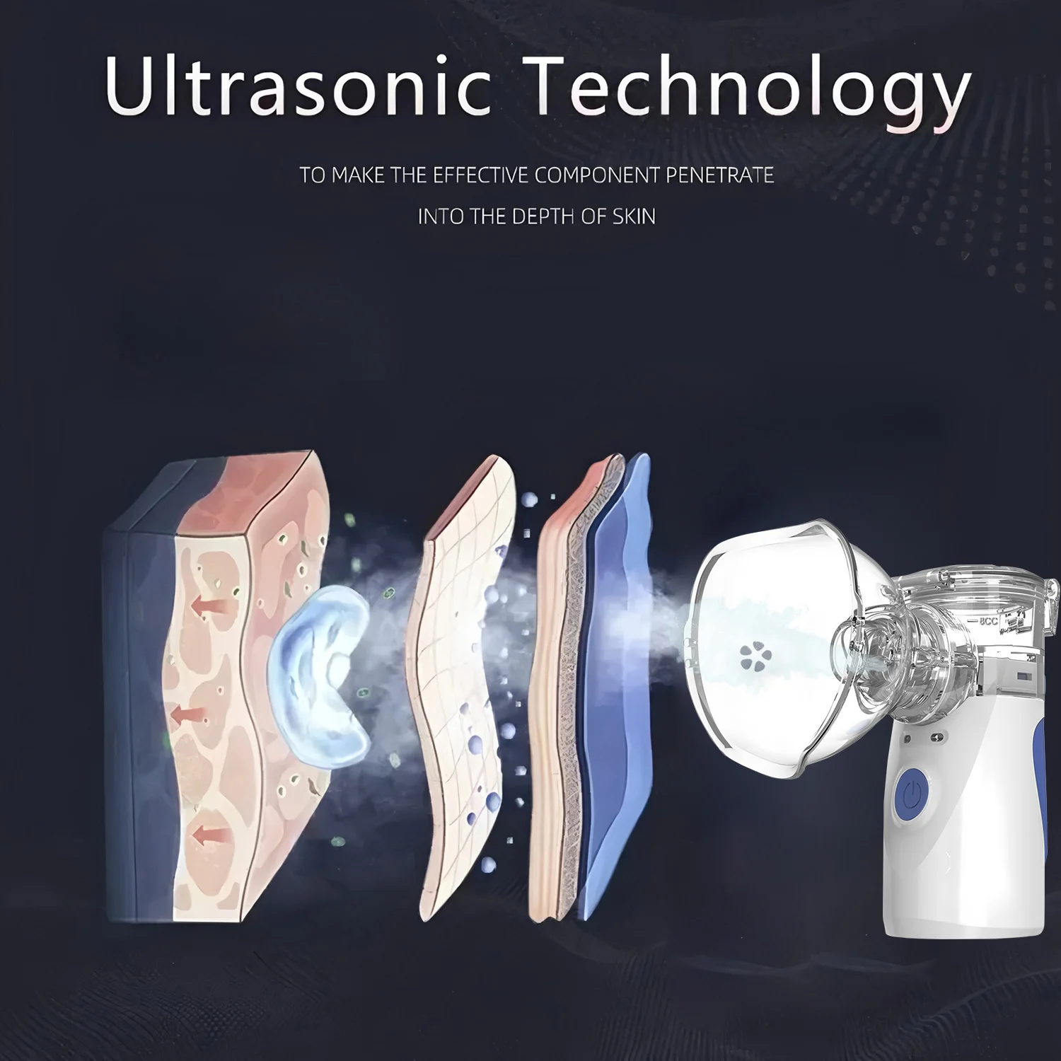 جهاز بخار عين للرطوبة العميقة - مرطب رذاذ نانو يخفف من إجهاد العين وجفاف الوجه، وتخفيف سريع ويجدد العيون المتعبة بشكل طبيعي #4