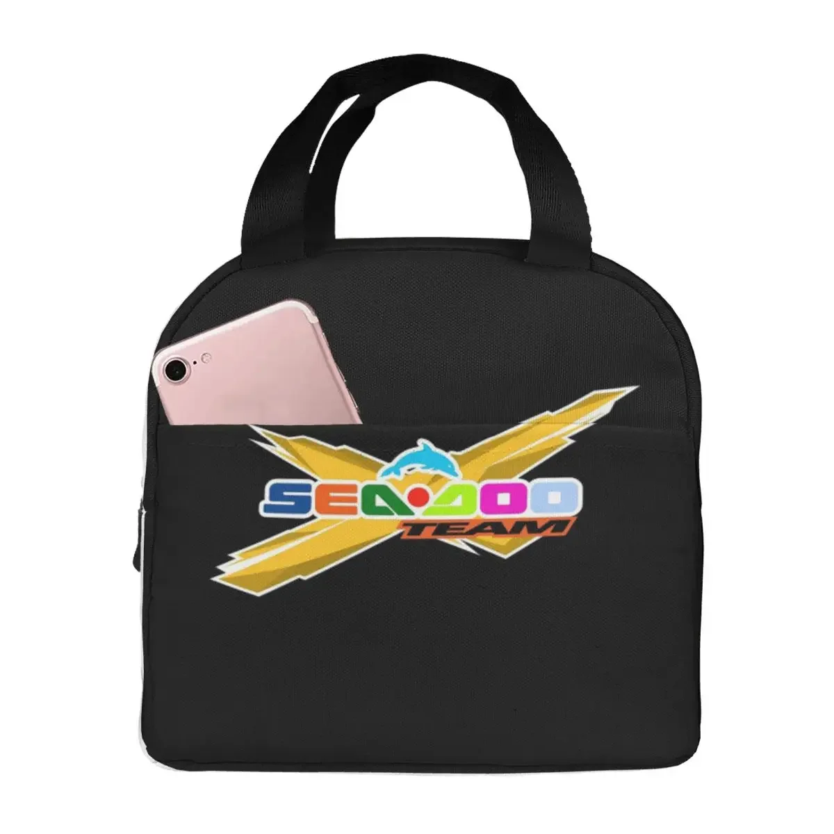 

Термосумка для обедов Sea Doo Team RXT BRT Marine для женщин, офисная термосумка-холодильник, портативный контейнер для еды