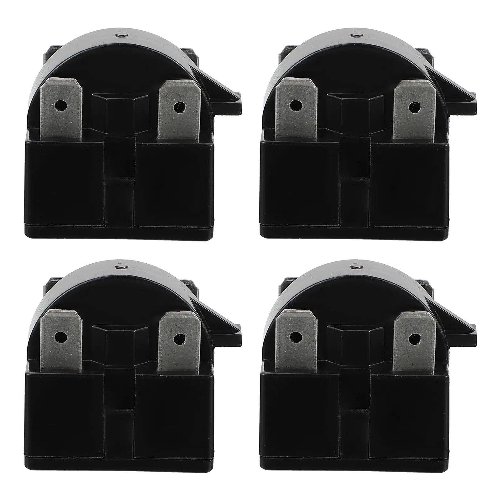 

4 Pcs Compressor Starter Insert for Plastic Refrigerator Hard Start Kit Overload Protector Teaching Accessories