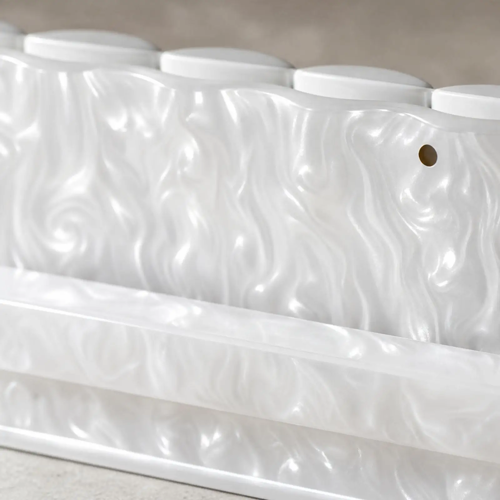 4 Pieces Tile Pushing Ruler Slim Edge Mahjong Tile Organizer Acrylic Mahjong Rail with Attractive Features