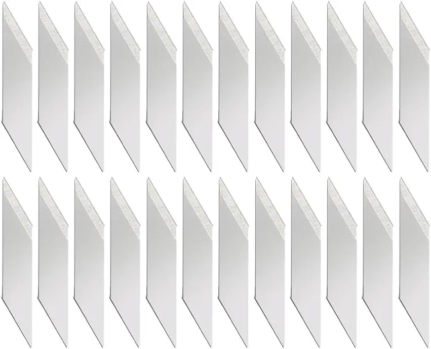 Hanboost® Blade Set 24pc for Ultrasonic Cutter Replacement (Carbon Steel)