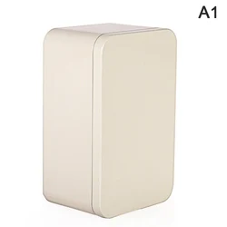 1pc Tin Box Metal Tin Jars Iron Tea Box Cookies Case Small Things Storage Boxes