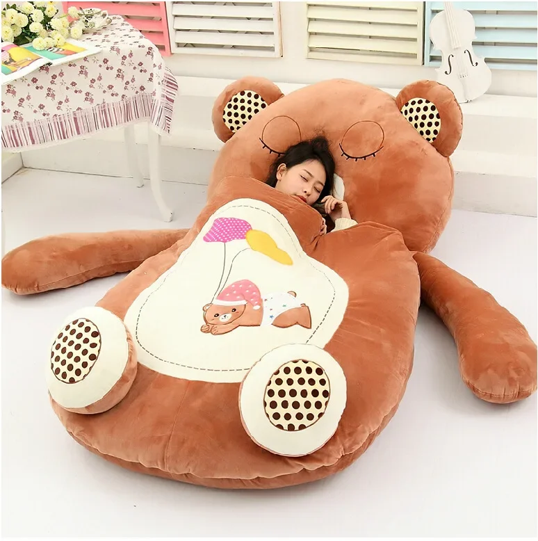 Wholesale Manufacturer Price Sleeping Bags Bear Sleeping Bag Animal Shape Bed For Adult