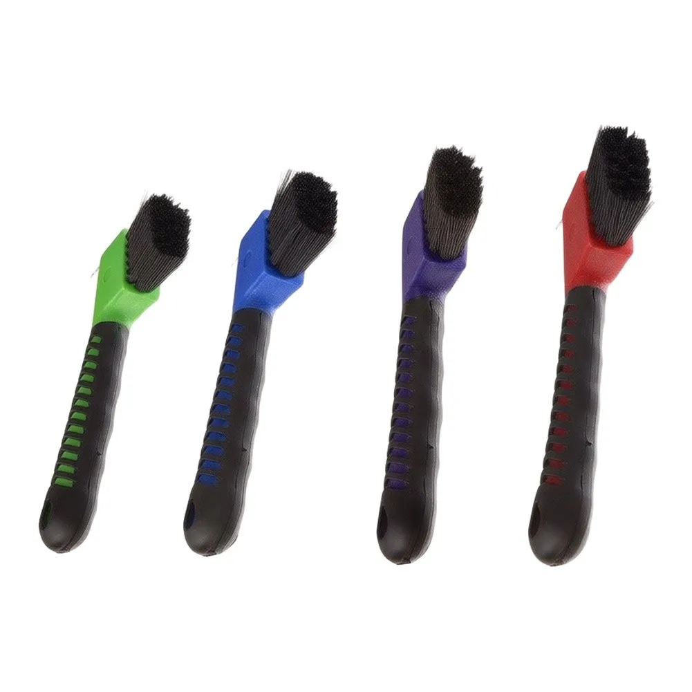 4Pcs Horseshoe Cleaning Brush Set Soft Non Slip Grip Horse Grooming Brushes Equestrian Care Tool Animal Horse Stable Accessory