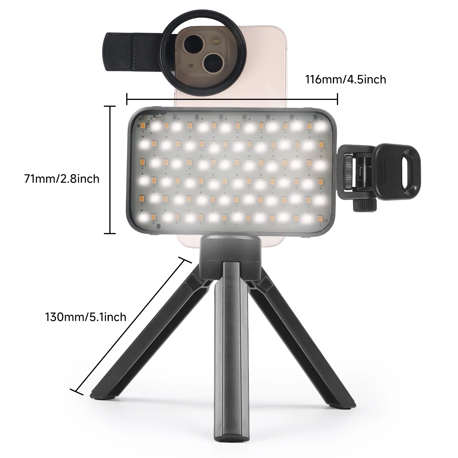 Audersigt Professional Tattoo Fill Light Kit For Compatible Any Phone Reduce Reflected Light Optimizes Tattoo Images Saturation