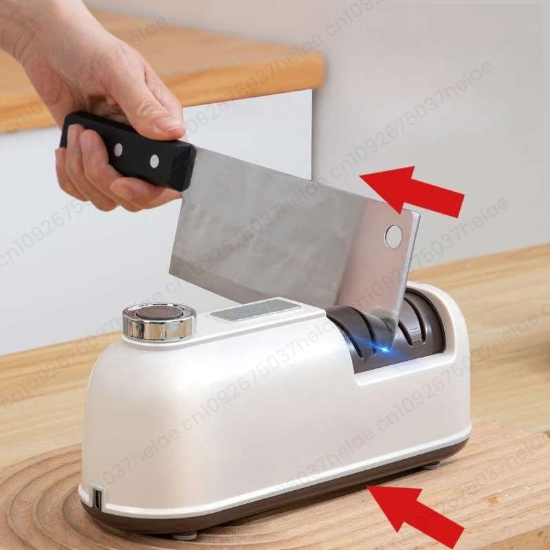 

New household knife sharpening artifact electric grindstone fully automatic blade sharpening kitchen electric grinder